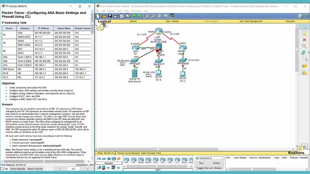 ⁣Bài 21: ⁣Cấu hình tường lửa Cisco ASA