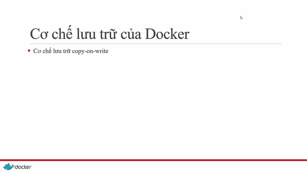 ⁣Bài 14: Cơ chế lưu trữ của Docker